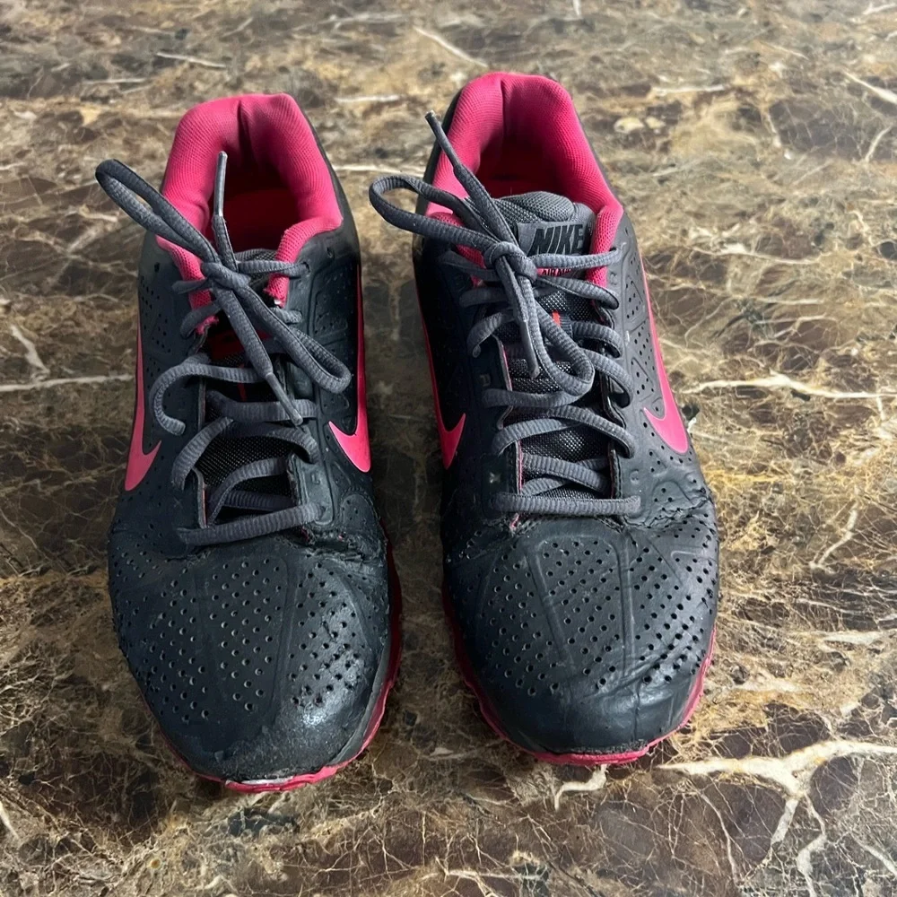 Nike Air Max Black Pink Sneakers Women’s 9.5 Athletic Running Shoes